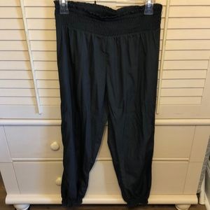 stretchy gray pants size s